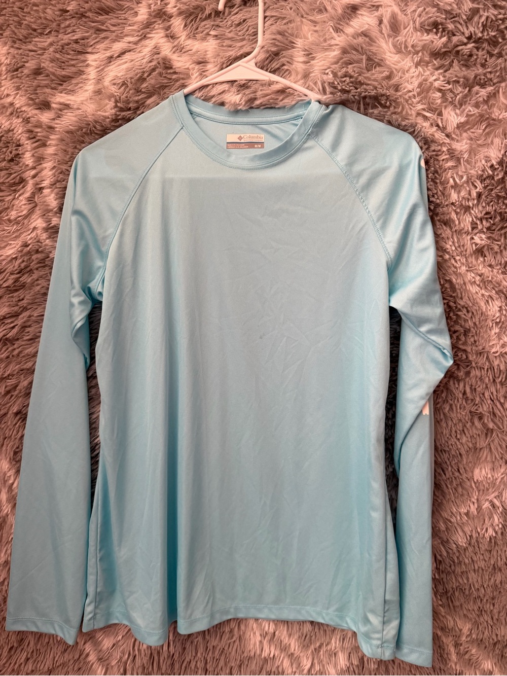 Columbia Light Blue Women’s Long Sleeve Performance Tee